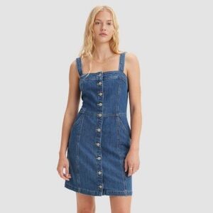 Levi’s Drea Denim Mini Dress Size Small